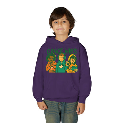 Youth Heavy Blend Hooded Sweatshirt