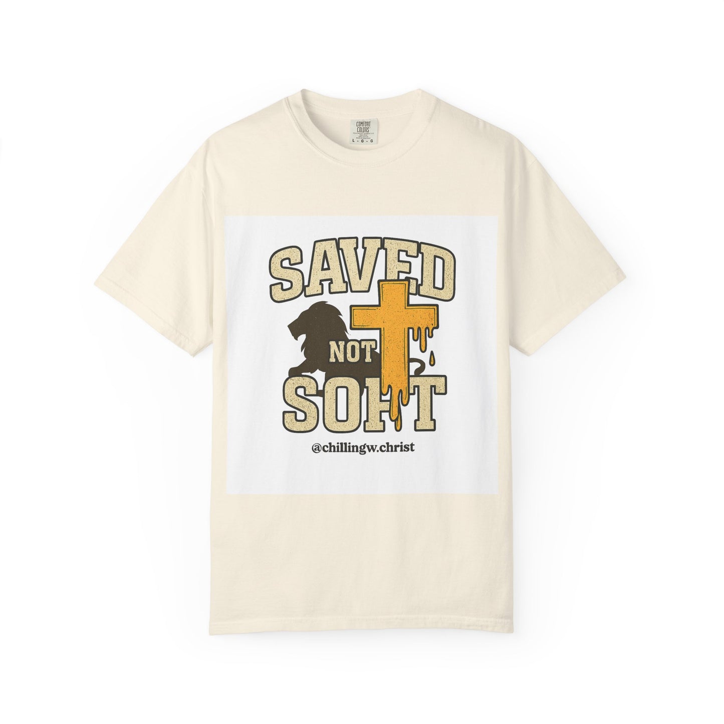 Garment-Dyed T-shirt, Faith-Based Apparel, Christian T-shirt, Casual Wear, Inspirational Clothing, Summer Style