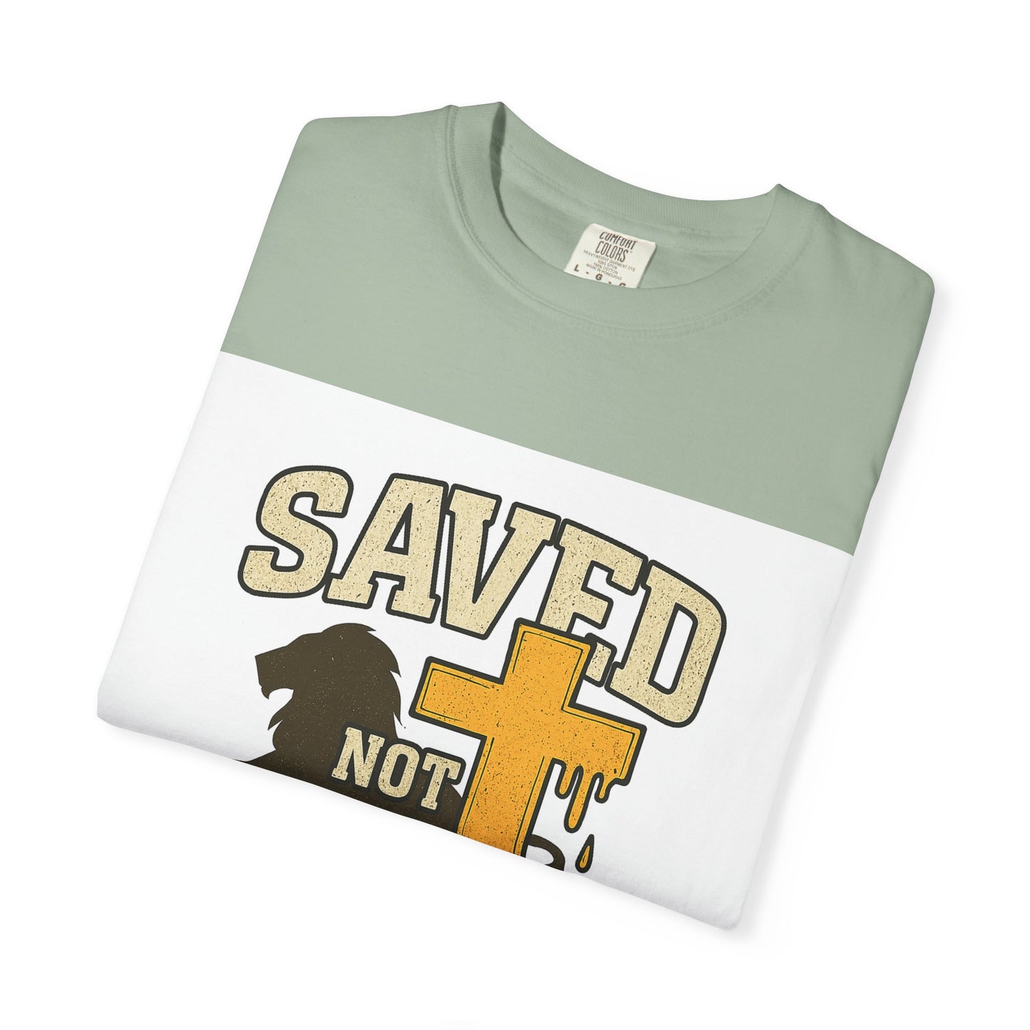 Garment-Dyed T-shirt, Faith-Based Apparel, Christian T-shirt, Casual Wear, Inspirational Clothing, Summer Style