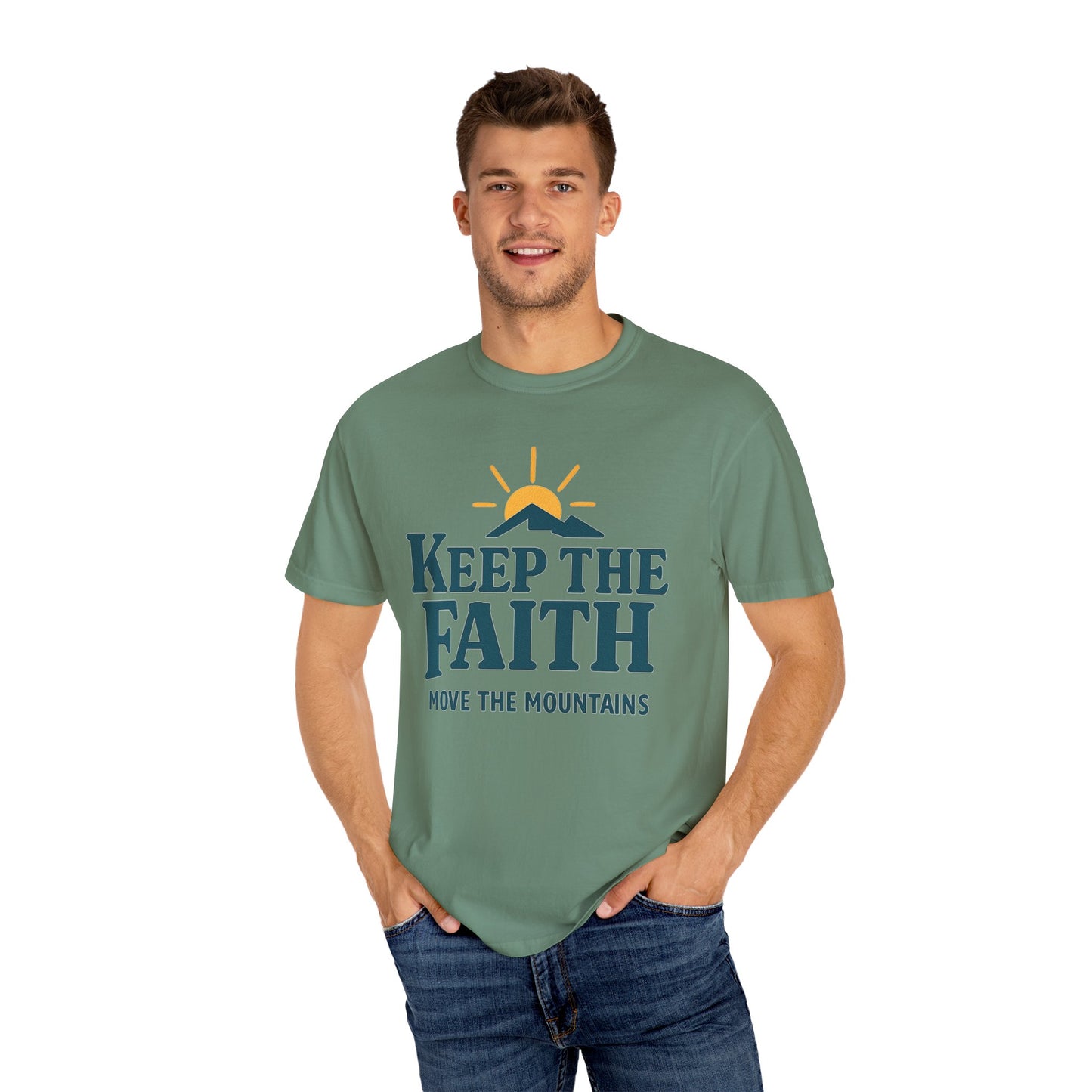 Inspirational Faith T-Shirt, Keep the Faith Shirt, Motivational Tee, Gift for Believers, Unisex Encouragement Top