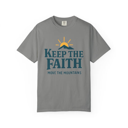 Inspirational Faith T-Shirt, Keep the Faith Shirt, Motivational Tee, Gift for Believers, Unisex Encouragement Top
