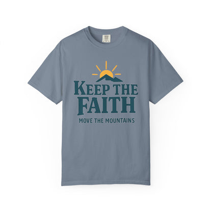 Inspirational Faith T-Shirt, Keep the Faith Shirt, Motivational Tee, Gift for Believers, Unisex Encouragement Top