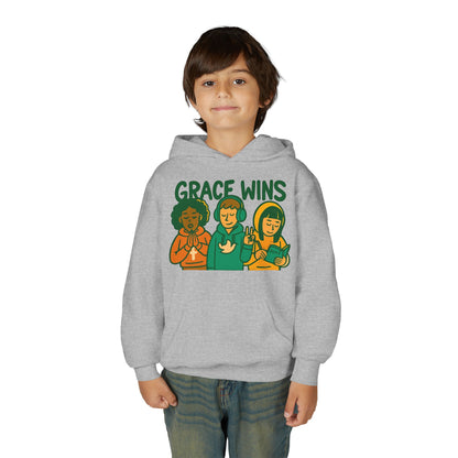 Youth Heavy Blend Hooded Sweatshirt