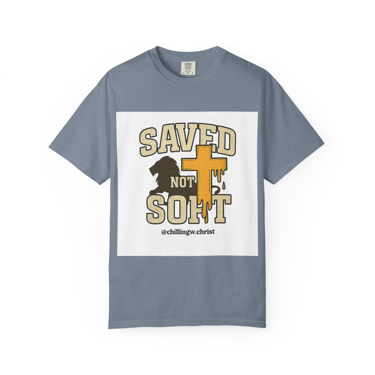 Garment-Dyed T-shirt, Faith-Based Apparel, Christian T-shirt, Casual Wear, Inspirational Clothing, Summer Style